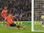Everton's Lucas Digne puts the ball in his own net on October 26, 2019