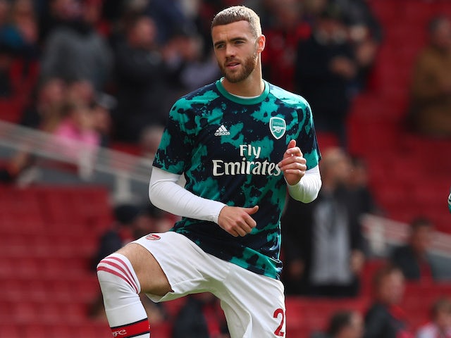 Mikel Arteta: 'Arsenal have no plans to loan out Calum Chambers' 