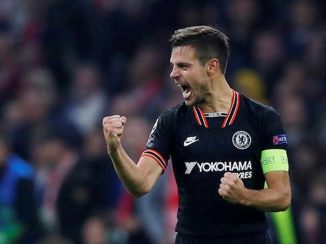 Cesar Azpilicueta in action for Chelsea on October 23, 2019