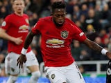 Fred in action for Manchester United on October 6, 2019