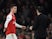 Arsenal's Granit Xhaka reacts after being substituted on October 27, 2019