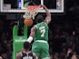 Jaylen Brown in action for Boston Celtics on October 25, 2019