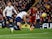 Tottenham Hotspur's Harry Kane scores against Liverpool in the Premier League on October 27, 2019