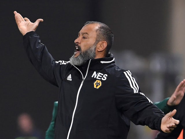Wolves boss Nuno Espirito Santo on October 24, 2019