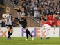Manchester United's James Garner in action against Partizan Belgrade in the Europa League on October 24, 2019