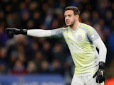 Leicester City goalkeeper Danny Ward pictured in November 2018