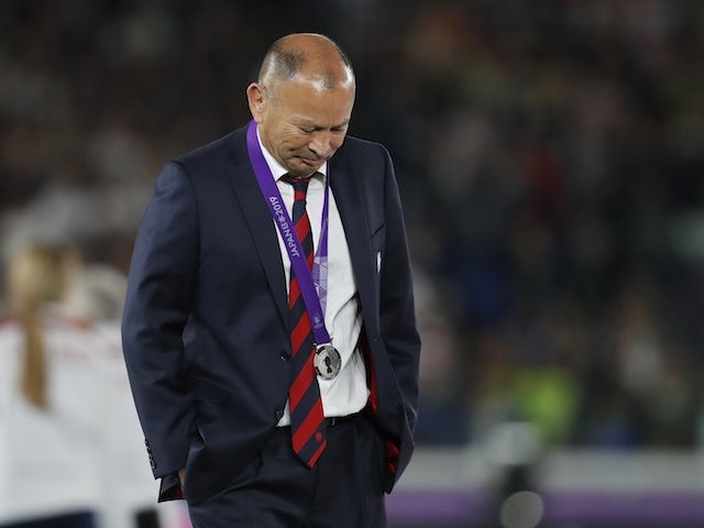 Eddie Jones coy on England future after World Cup final defeat