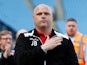 Jim Bentley pictured in charge of Morecambe in May 2018