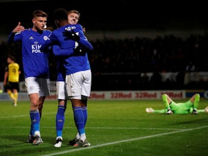 Leicester survive Burton scare to reach EFL Cup quarter-finals