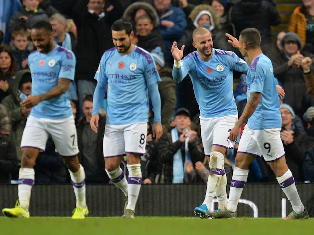 Manchester City rescue late win against Southampton