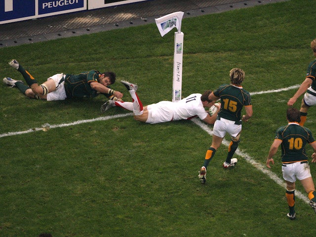 Mark Cueto relives disallowed try in 2007 World Cup final against South Africa