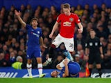 Manchester United's Scott McTominay in action against Chelsea in the EFL Cup on October 30, 2019