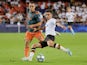 Valencia's Ferran Torres in action against Ajax in the Champions League on October 2, 2019