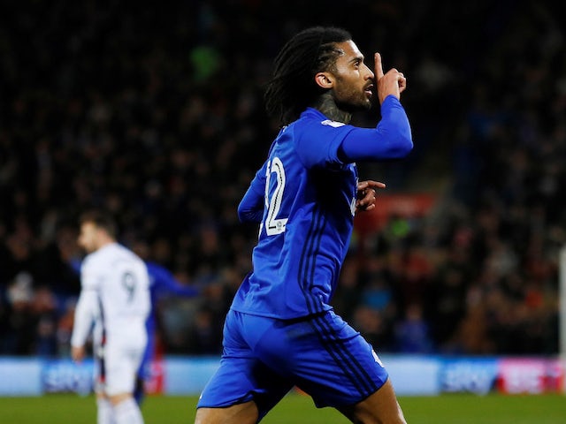 Armand Traore pictured for Cardiff in February 2018