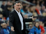 Lille coach Christophe Galtier pictured on November 5, 2019