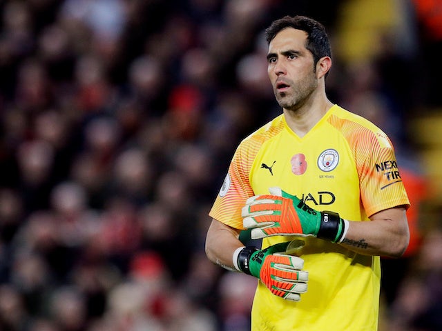 Claudio Bravo bids farewell to Manchester City after four years