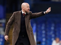 Ajax coach Erik ten Hag pictured on November 5, 2019