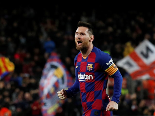 Lionel Messi hat-trick puts Barcelona back on top