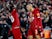 Fabinho celebrates opening the scoring for Liverpool on November 10, 2019