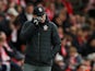 Southampton boss Ralph Hasenhuttl dries his eyes on November 9, 2019