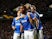 Rangers' Alfredo Morelos celebrates scoring their first goal on November 7, 2019