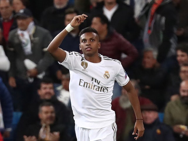 Rodrygo scores hat-trick as Real Madrid hit Galatasaray for six