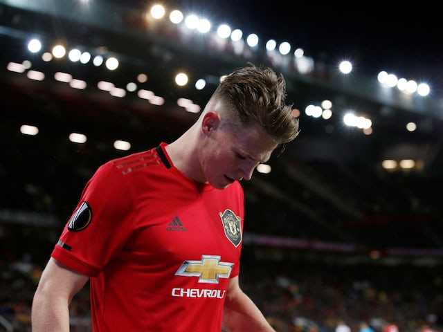 Manchester United midfielder McTominay gives backing to Solskjaer