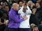 Tottenham Hotspur forward Son Heung-min pictured after being sent off against Everton on November 3, 2019