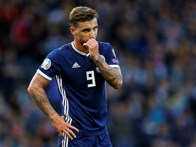 Eamonn Brophy pictured for Scotland in June 2019
