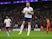 Harry Kane celebrates scoring for England on November 14, 2019