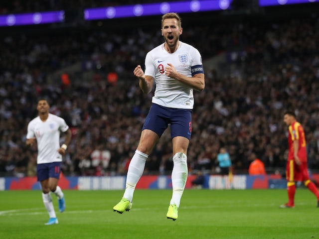 Harry Kane hits hat-trick as England score seven in 1000th game