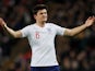 Harry Maguire in action for England on November 14, 2019
