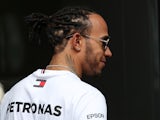 Lewis Hamilton pictured on November 14, 2019