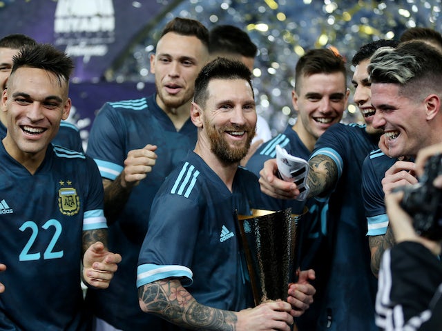 Lionel Messi returns as Argentina defeat Brazil in Saudi Arabia