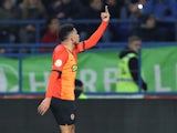 Shakhtar Donetsk's Taison reacts to racist abuse on November 10, 2019