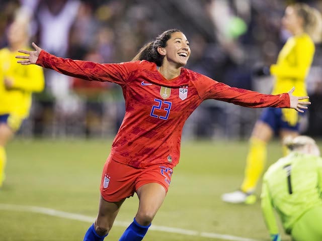 Christen Press delighted to have joined Manchester United Women