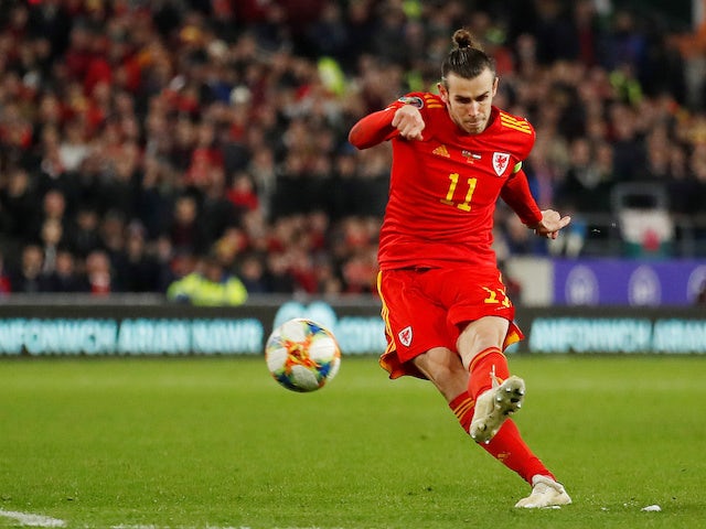 Gareth Bale in action for Wales on November 19, 2019