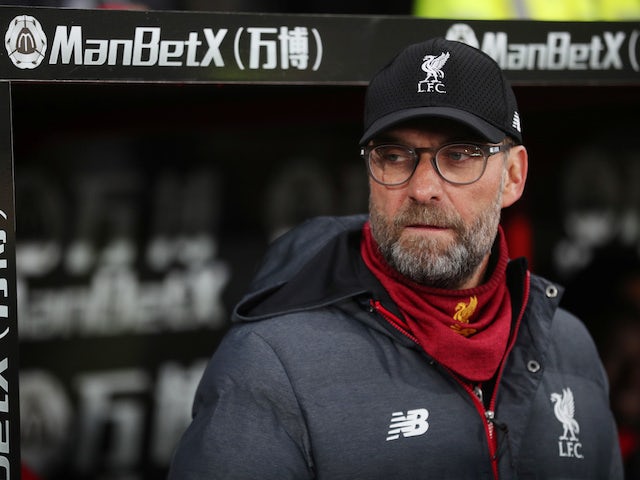 Liverpool manager Jurgen Klopp pictured on November 23, 2019