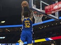 Golden State Warriors forward Marquese Chriss (32) dunks against the Memphis Grizzlies during the first half at FedExForum on November 20, 2019