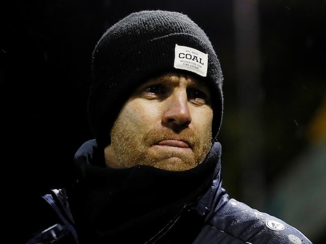 Harrogate manager Simon Weaver pictured in November 2019