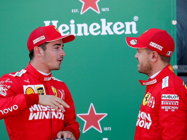 Ferrari consider stopping Sebastian Vettel and Charles Leclerc racing each other