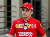 Charles Leclerc pictured on November 28, 2019