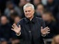 Spurs boss Jose Mourinho gesticulates on November 30, 2019