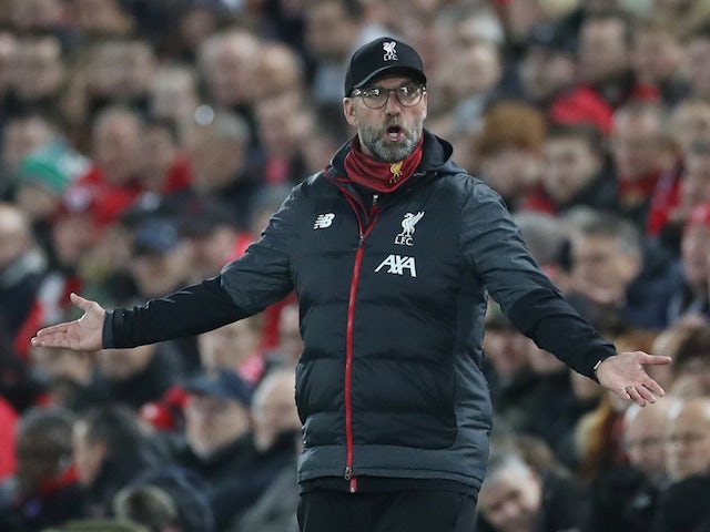 Liverpool manager Jurgen Klopp pictured on November 27, 2019
