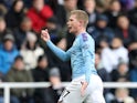 Kevin De Bruyne scores for Man City on November 30, 2019