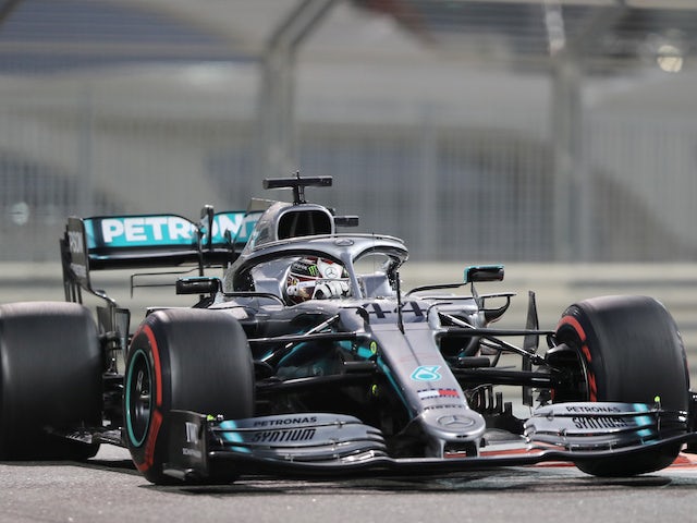 Lewis Hamilton takes pole in Abu Dhabi