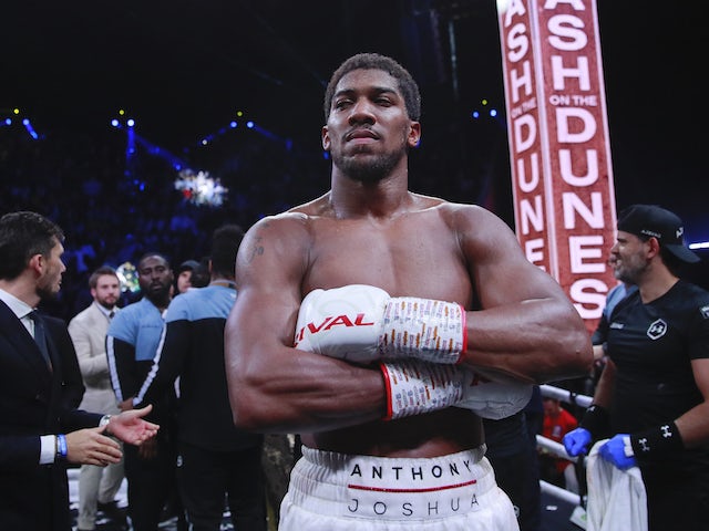 What are the latest developments in Anthony Joshua and Tyson Fury's bout?