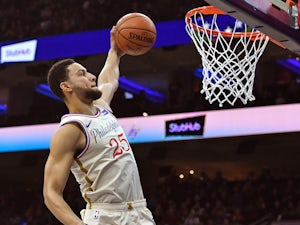 NBA roundup: Simmons scores second career three-pointer