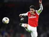 Hector Bellerin in action for Arsenal on October 3, 2019