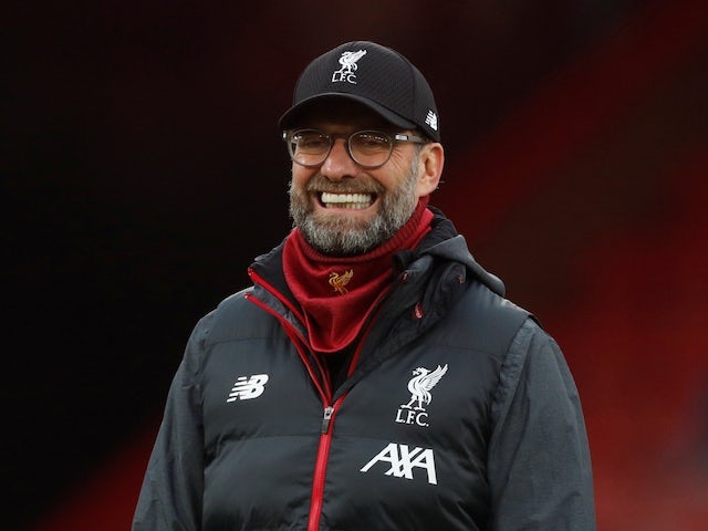 Liverpool manager Jurgen Klopp before the match on December 7, 2019